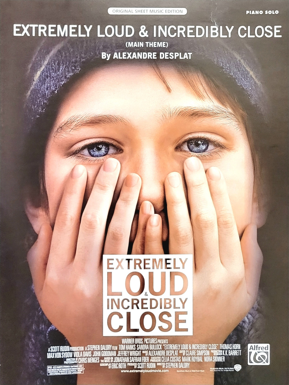 Extremely Loud and Incredibly Close Original Piano Sheet Music Piano