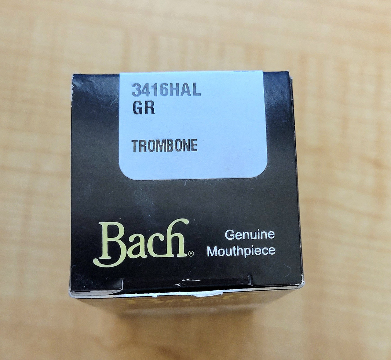 Shop Bach Classic Large Shank 6 1/2AL Trombone Mouthpiece Gold