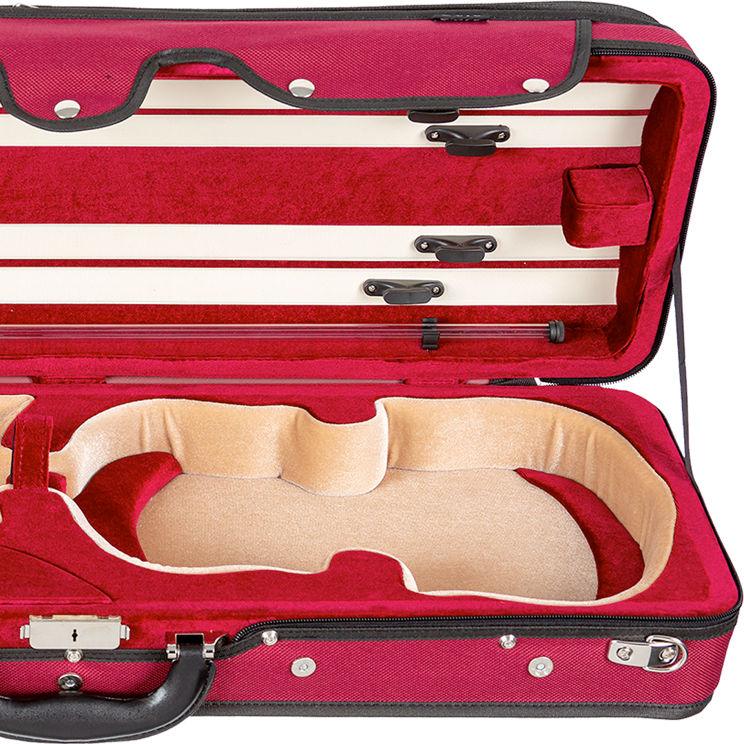 Shop Core CC475 Violin Case Red Gold Interior - Suspension | Piano