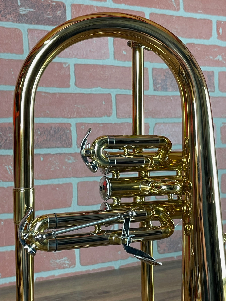 Jupiter JFH1100RQ Performance Series Flugelhorn - Rose Brass