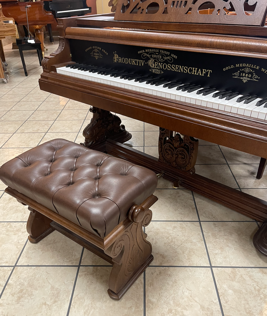 ピアノ Shop 1880 Genossenschaft Grand Piano - World's Fair Exhibition