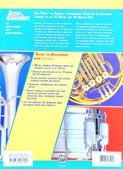 Alfred's Accent on Achievement Combined Percussion Book 3 Alfred's Accent on Achievement Combined Percussion Book 3