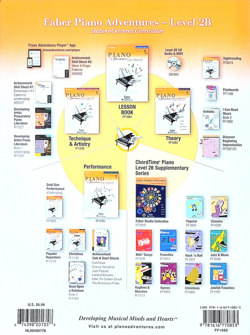 Piano Adventures Theory Book Level 2B (2nd Edition)