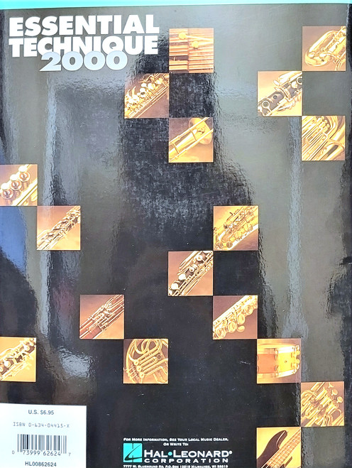 Essential Technique 2000 Intermediate/Advanced Tenor Saxophone Bk 3 Essential Technique 2000 Intermediate/Advanced Tenor Saxophone Bk 3