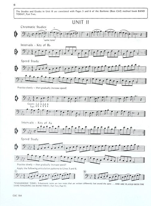 Technic Today Baritone B.C. Part Two Technic Today Baritone B.C. Part Two