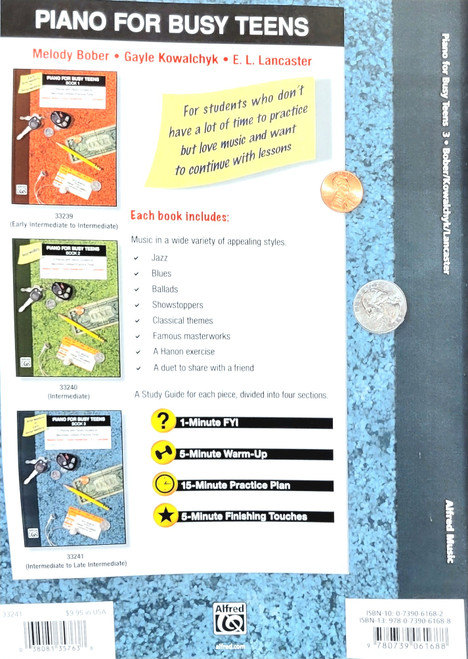 Piano For Busy Teens Book 3 Piano For Busy Teens Book 3