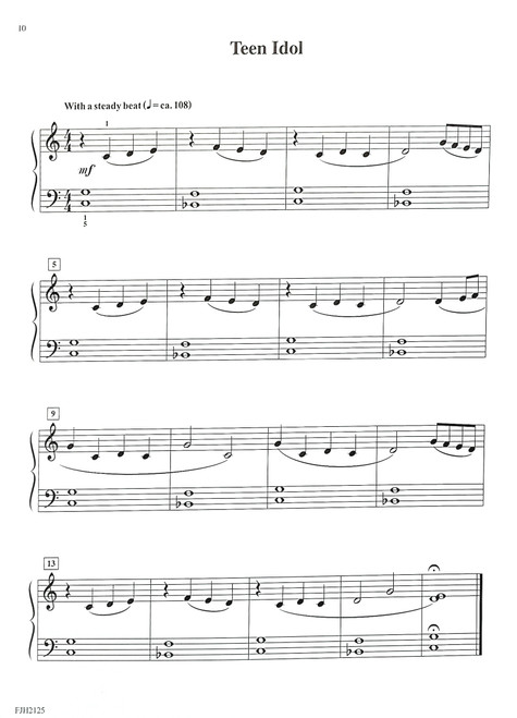 Pop Improv For The Elementary Pianist (w/ CD)