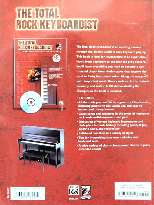 The Total Rock Keyboardist (w/ CD)