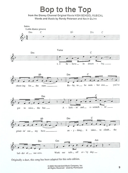 High School Musical Pro Vocal Guy's Edition (w/ CD)