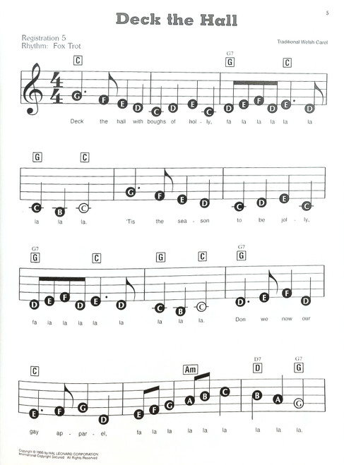 EZ Play Sing Along Christmas Carols EZ Play Sing Along Christmas Carols