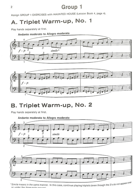 Alfred's Basic Piano Library Technic Level 4 