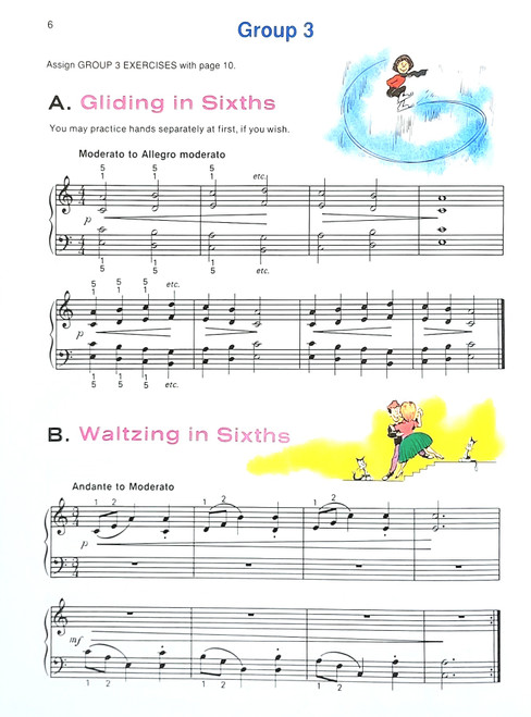 Alfred's Basic Piano Library Technic Book Complete Levels 2 & 3