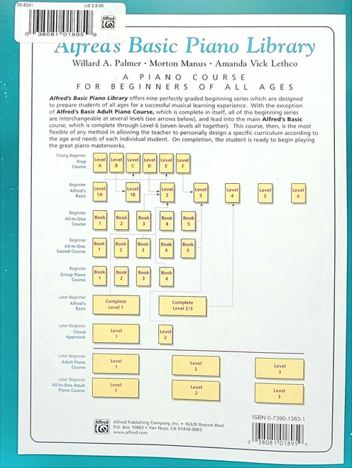 Alfred's Basic Piano Library Technic Book Complete Levels 2 & 3