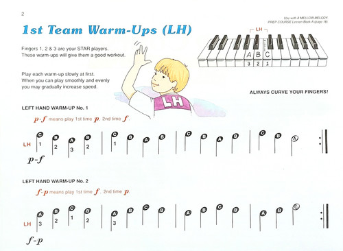 Alfred's Basic Piano Library Prep Course Technic Book Level A Alfred's Basic Piano Library Prep Course Technic Book Level A