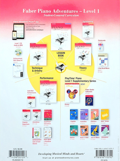 Faber Piano Adventures Theory Book Level 1 (2nd Edition) Faber Piano Adventures Theory Book Level 1 (2nd Edition)