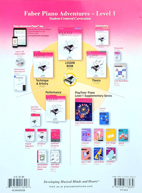 Faber Piano Adventures Gold Star Performance Book Level 1 Faber Piano Adventures Gold Star Performance Book Level 1