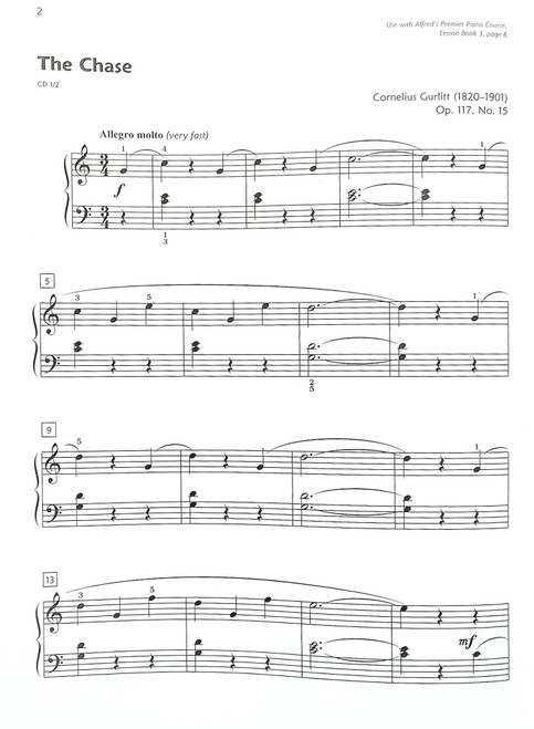 Alfred's Premier Piano Course Masterworks 3 with CD Alfred's Premier Piano Course Masterworks 3 with CD