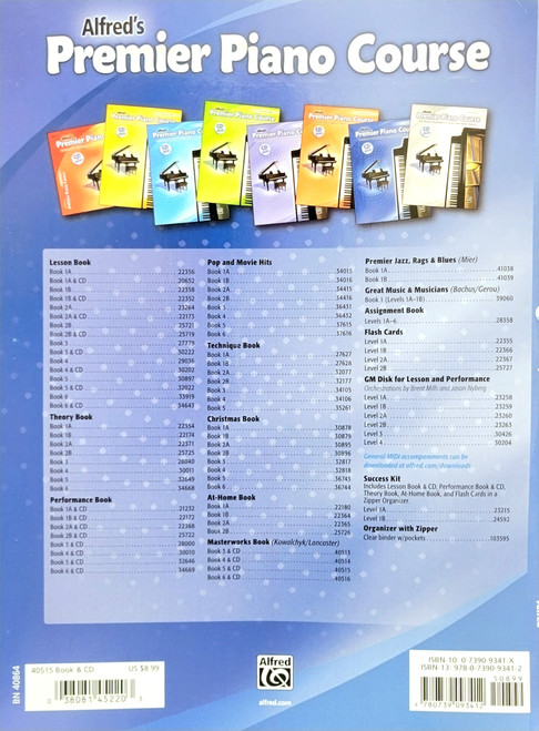 Alfred's Premier Piano Course Masterworks 5 With CD Alfred's Premier Piano Course Masterworks 5 With CD