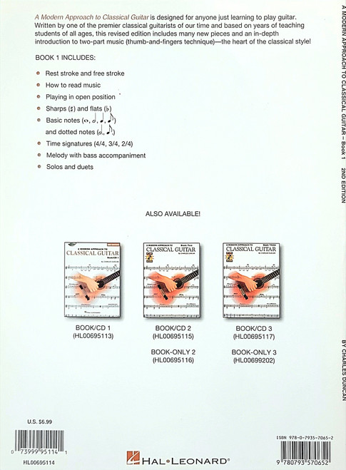 A Modern Approach To Classical Guitar Book 1