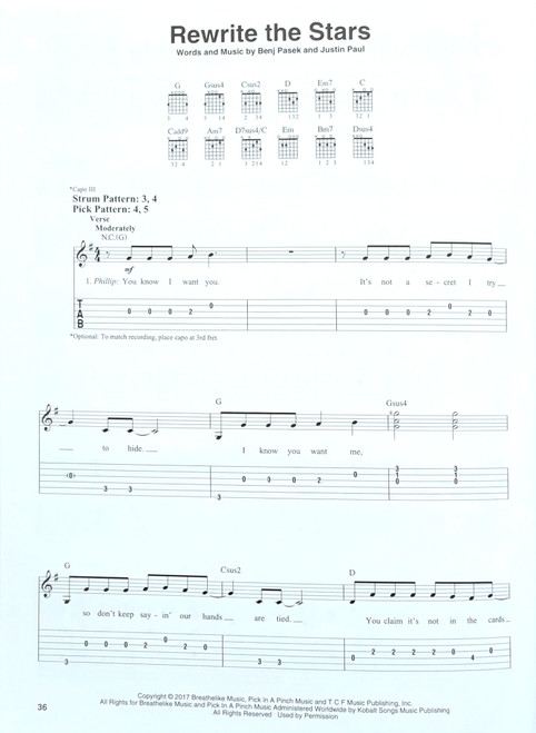 The Greatest Showman Easy Guitar