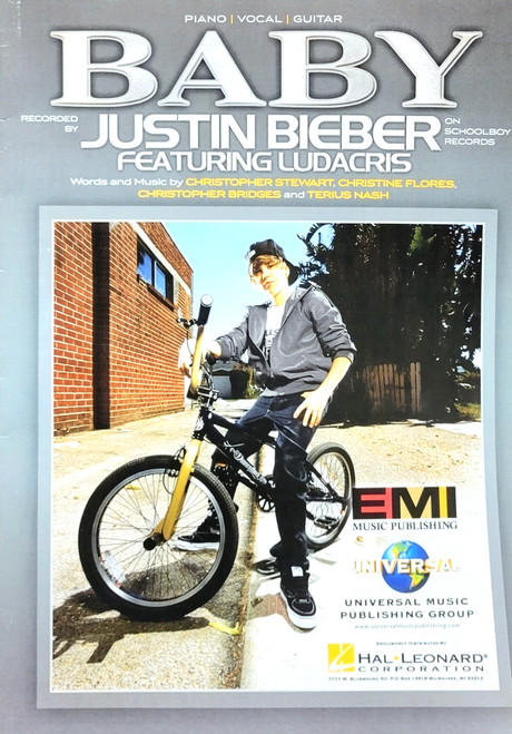 Justin Bieber Baby Piano/Vocal/Guitar