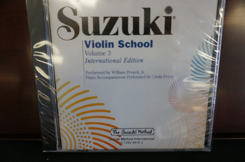 Suzuki Violin School Volume 3 International Edition CD