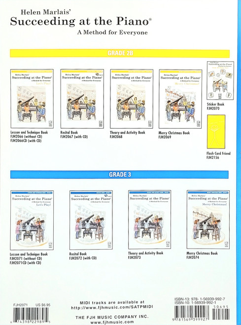 Helen Marlais' Succeeding at the Piano Lesson and Technique Book Grade 3