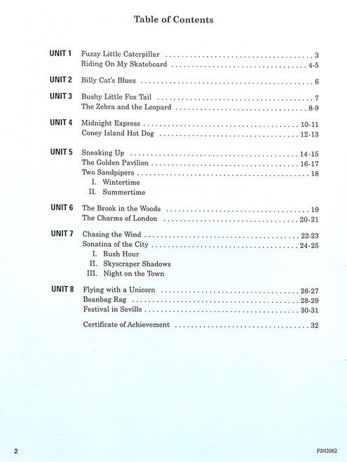 Helen Marlais' Succeeding at the Piano Recital Book Grade 2A