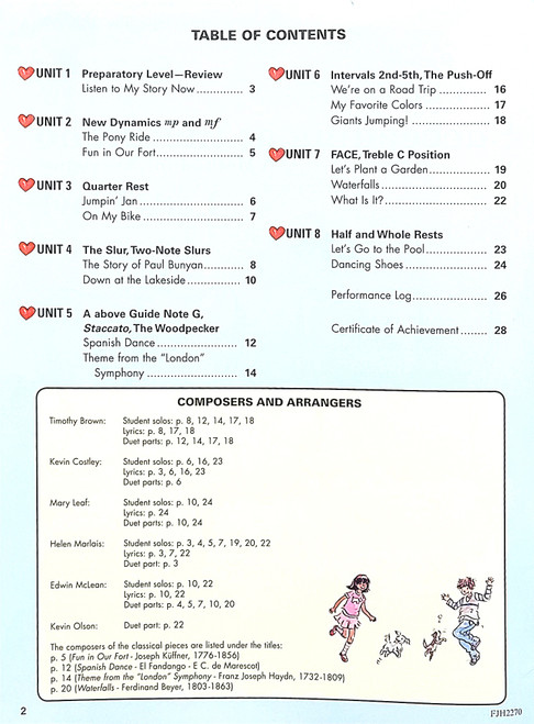 Helen Marlais' Succeeding at the Piano Recital Book Grade 1A