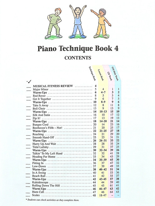 Hal Leonard Student Piano Library Piano Technique Book 4 Hal Leonard Student Piano Library Piano Technique Book 4