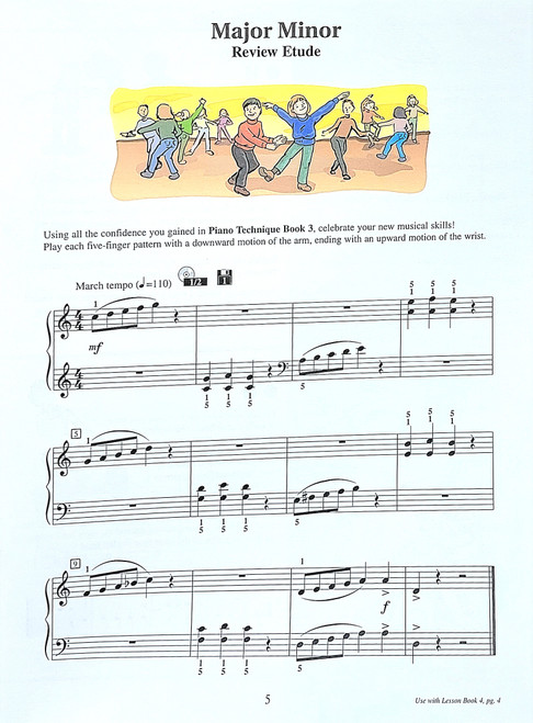 Hal Leonard Student Piano Library Piano Technique Book 4 Hal Leonard Student Piano Library Piano Technique Book 4