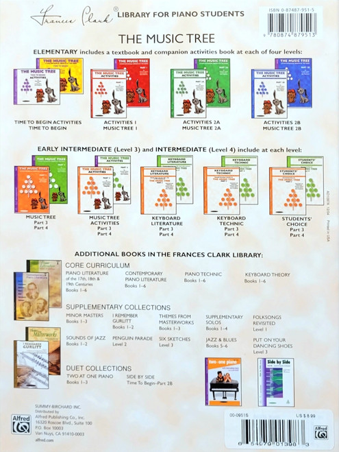 The Music Tree Activities Part 2A