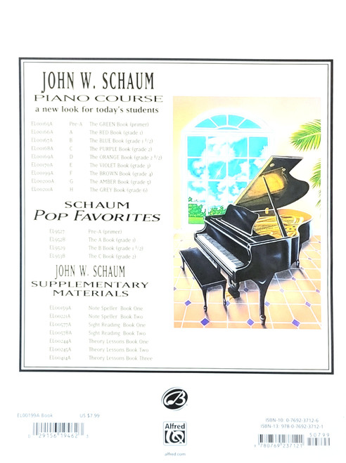 John W. Schaum Piano Course F - The Brown Book John W. Schaum Piano Course F - The Brown Book