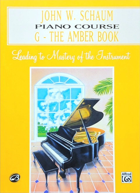 John W. Schaum Piano Course G - The Amber Book
