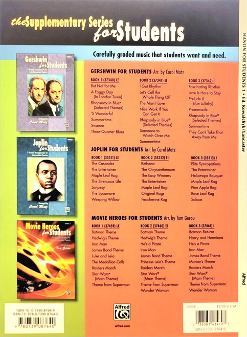 Hanon for Students Book 1 Hanon for Students Book 1