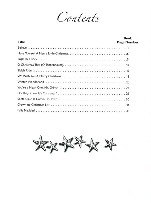 Christmas Instrumental Solos Popular Christmas Songs Viola/Piano Accompaniment Level 2-3