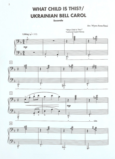 Christmas Medleys for Two Book 3