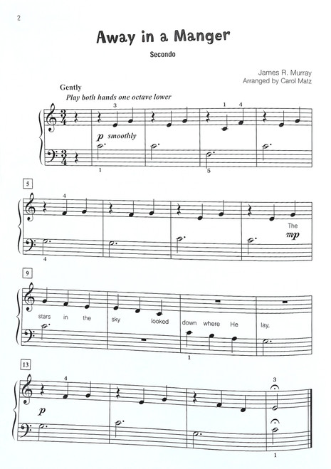 Famous & Fun Christmas Duets Book 1 - 7 Duets