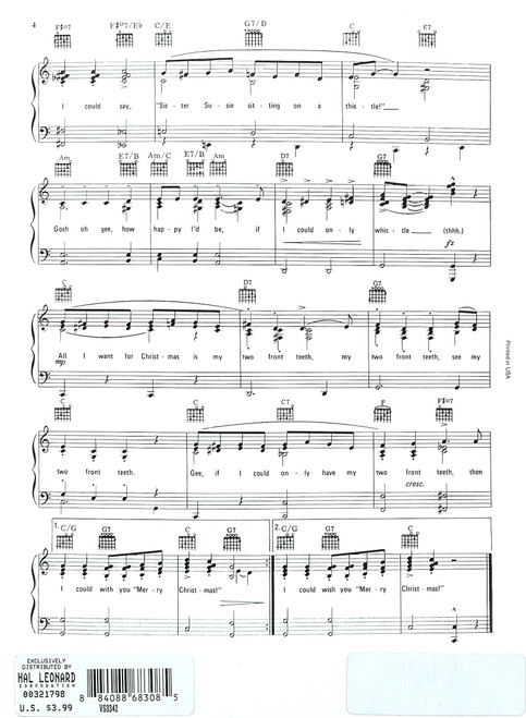 All I Want for Christmas Is My Two Front Teeth 