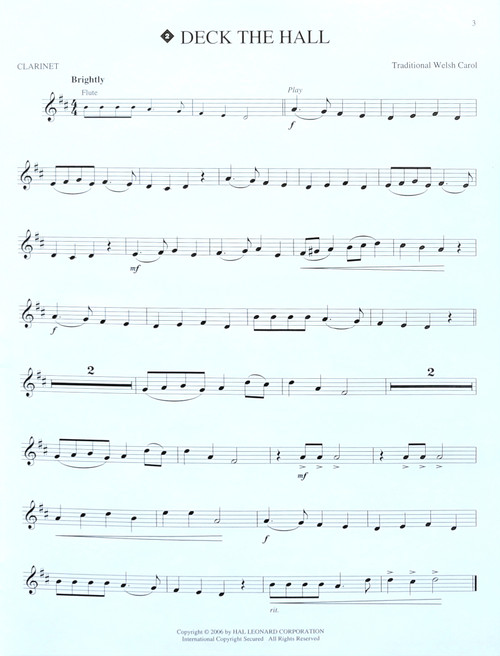 Hal Leonard Instrumental Play-Along: Christmas Carols Hal Leonard Instrumental Play-Along: Christmas Carols