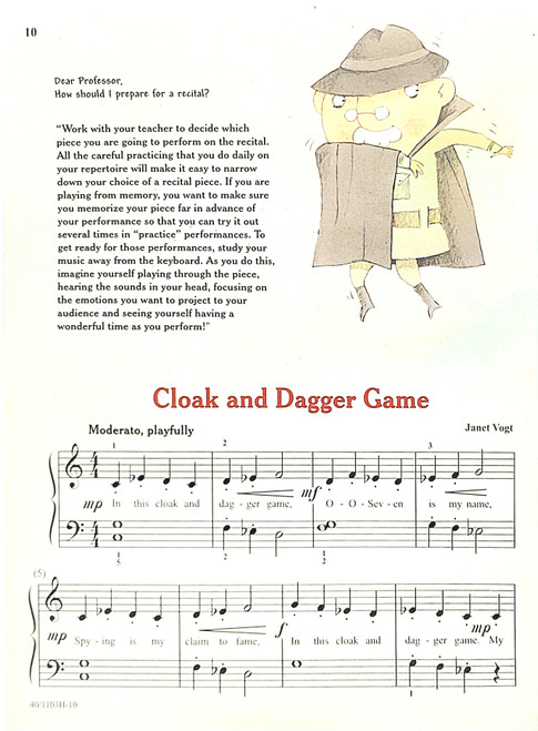 Ask the Professor Magical Music and Helpful Tips Level 1B