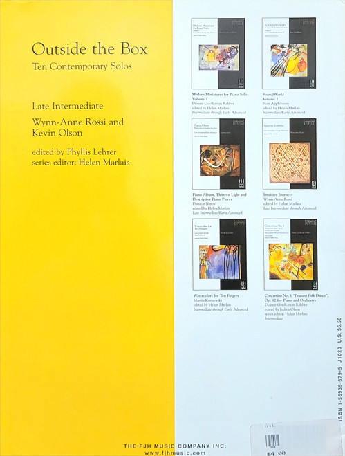 Outside the Box - Ten Contemporary Solos