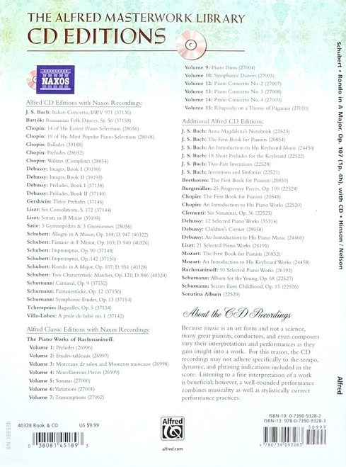 Schubert -- Rondo in A Major Schubert -- Rondo in A Major