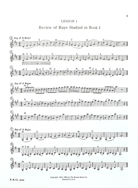 A Tune a Day - Violin: Book 2 