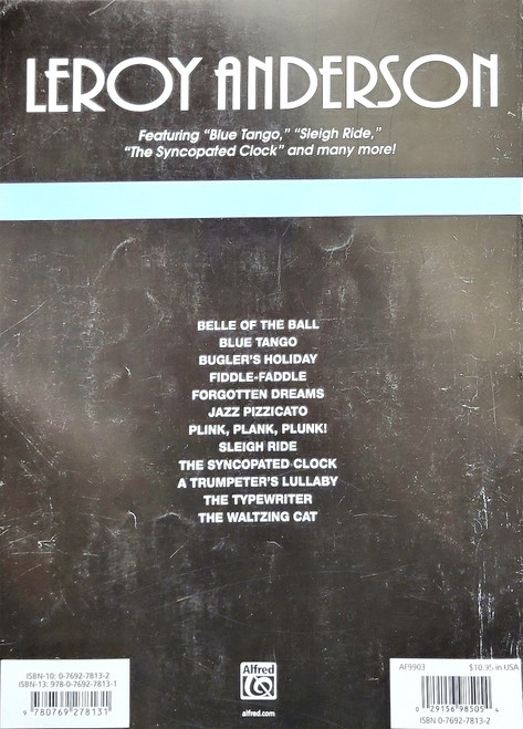 Leroy Anderson Featuring: Blue Tango / Sleigh Ride /
