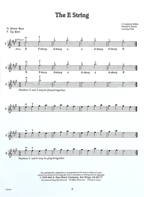 Quick Steps To Note Reading, Vol 1 - Violin Quick Steps To Note Reading, Vol 1 - Violin