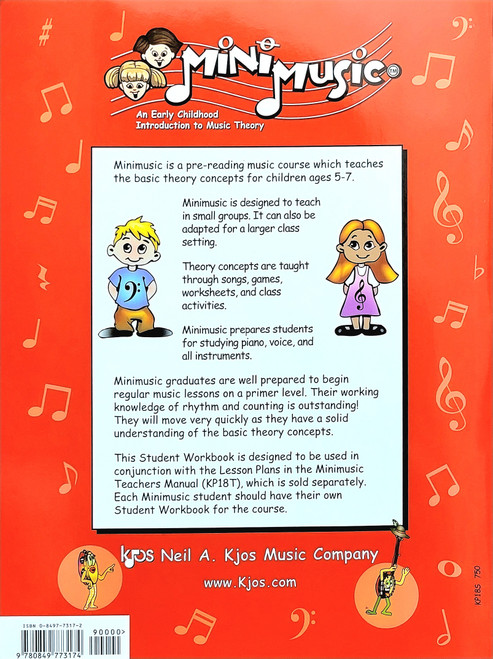 Minimusic Student Workbook Composed by Paula Manwaring