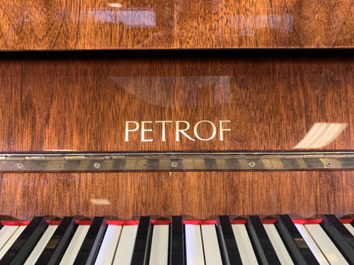 Used Petrof Walnut Polish Upright