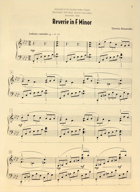 Alfred Dennis Alexander's Favorite Solos, Book 3