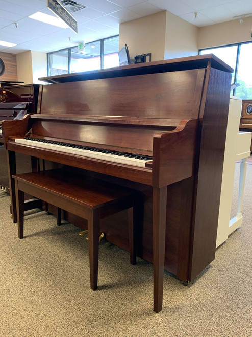 Cable Nelson Upright Piano with Satin Walnut Finish Cable Nelson Upright Piano with Satin Walnut Finish